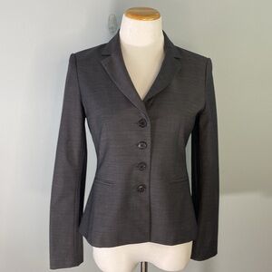 Ann Taylor Petite grey blazer